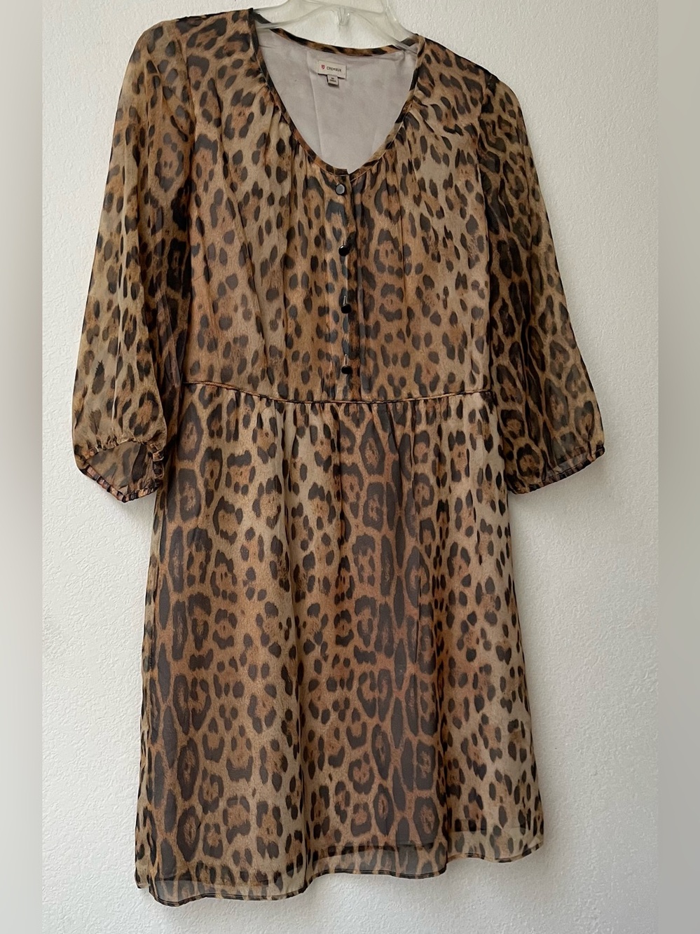 Daniel Cremieux Women’s Leopard Print Dress - Brown and Black